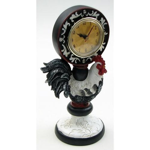 Resin Rooster Clock