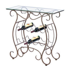 Vineyard Wine Rack Table