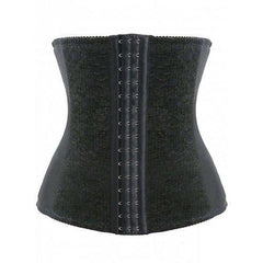 Strapless Buckled Corset - Black Xl