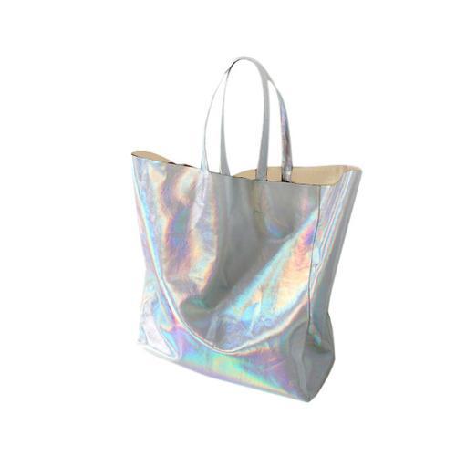 Hologram PU Shopper