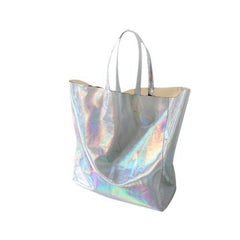 Hologram PU Shopper