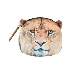 Fierce Lion Pattern Coin Purse