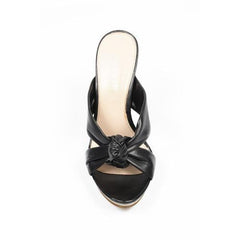 Black 10 US - 41.5 EUR Nine West Womens Sandal NWAMMO BLACK