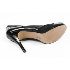 Black 10 US - 41.5 EUR Nine West Womens Pump Open Toe NWTRANSIT BLACK MULT