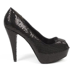 Black 10 US - 41.5 EUR Nine West Womens Pump Open Toe NWKABOOSE BLK FAB