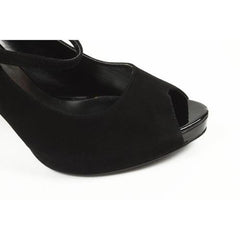 Black 10 US - 41.5 EUR Nine West Womens Pump Open Toe NWLUMINOUS BLACK BLK