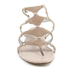 Beige 36 EUR - 6 US Sergio Rossi Womens Sandal