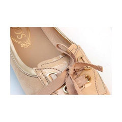 Beige 36 EUR - 6 US Tods ballerina lace up XXW0EW045013J4071B