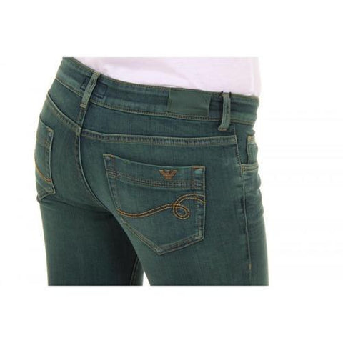 Green 27 EUR - 27 US Emporio Armani ladies jeans AGJ01 BD 16