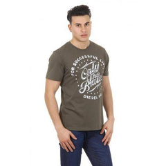 Green S Diesel mens t-shirt T-BALDER 00SC50 0091B 51F