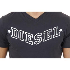 Dark Grey S Diesel mens t-shirt T-KRITIL 00SDG0 R091B 93R