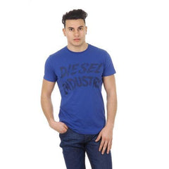 Blue XXL Diesel mens t-shirt T-AETHALAS 00SGFJ 0091B 8EK