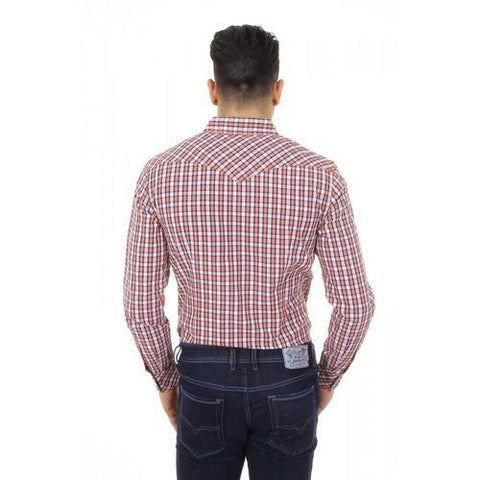 Multicolor XS Diesel mens shirt long sleeve SULFURA 00SFYS 0PAGT 8AT