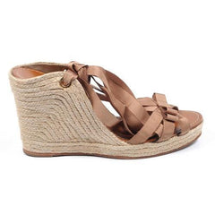 Beige 41 EUR - 11 US Sebastian Milano ladies sandal 4212 GROS G TABACCO