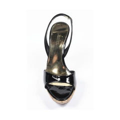 Black 36 EUR - 6 US Sebastian Milano ladies sandal S3112VN VERNICE NERA