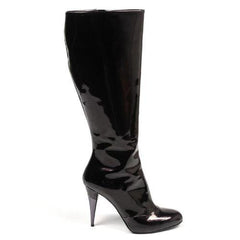 Black 36 EUR - 6 US Sebastian Milano ladies high boot 3205 MAUVE DARK VIOLA