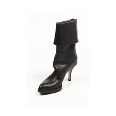 Black 36 EUR - 6 US Sebastian Milano ladies ankle boot 4037 BLACK LOS ANGELES NERO
