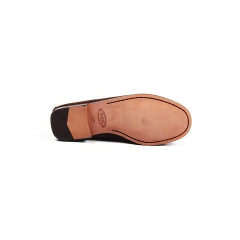 Brown 30 EUR - 12 US Tods kids mocassin UXC0HG00640MU0S800