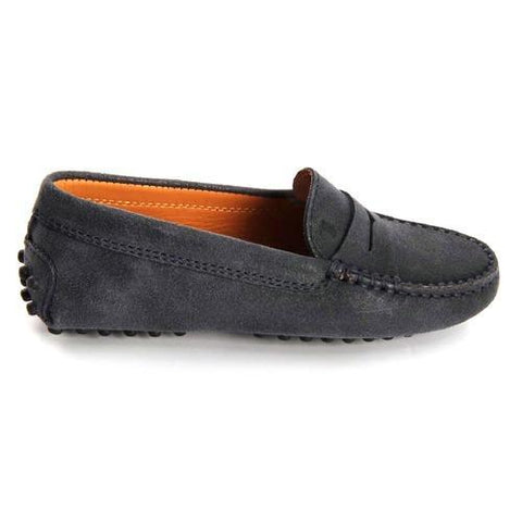 Dark Grey 28 EUR - 10½ US Tods kids mocassin UXC00G00640ELOB604