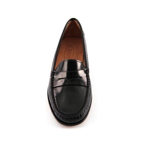 Black 30 EUR - 12 US Tods kids mocassin UXC0HG00640CBMB999