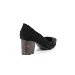 Black 36 EUR - 6 US Ralph Lauren Womens Pump INES CALFSUEDE BLACK