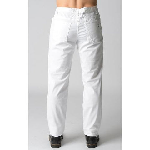 White 46 EUR - 36 US Fred Perry Mens Trousers 30502549 9100