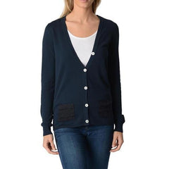 Dark Blue XL Fred Perry Womens Cardigan 31432026 9608