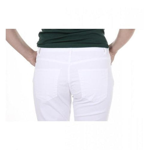 White 46 EUR - 10 US Fred Perry Womens Trousers 31502574 9100