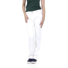 White 48 EUR - 12 US Fred Perry Womens Trousers 31502574 9100