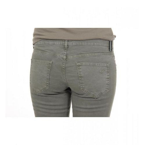 Green 27 US - 36 EUR Fred Perry Womens Trousers 31502594 7010