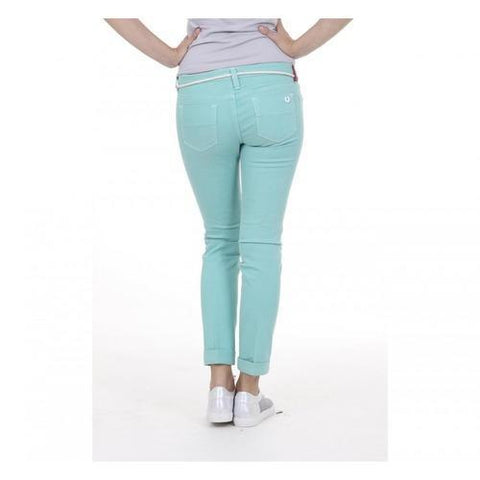 Light Blue 28 US - 38 EUR Fred Perry Womens Trousers 31502611 7057