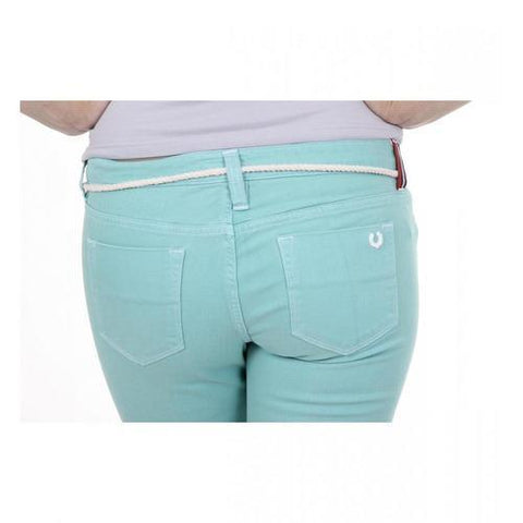 Light Blue 28 US - 38 EUR Fred Perry Womens Trousers 31502611 7057