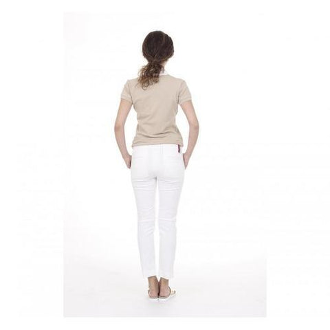 White 27 US - 36 EUR Fred Perry Womens Trousers 31502640 3400