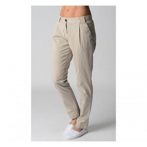 Taupe 42 EUR - 6 US Fred Perry Womens Trousers 31502571 0691
