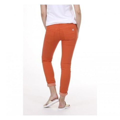 Orange 27 US - 36 EUR Fred Perry Womens Trousers 31502627 7069