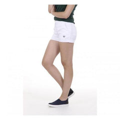 White S Fred Perry Womens Shorts 31502409 9100