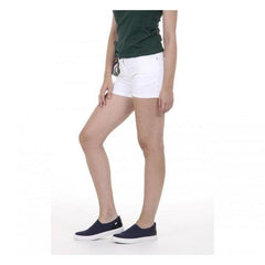 White 40 EUR - 4 US Fred Perry Womens Shorts 31502516 9100