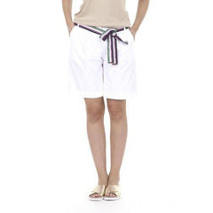 White 46 EUR - 10 US Fred Perry Womens Shorts 31502530 9100