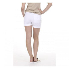 White 40 EUR - 4 US Fred Perry Womens Shorts 31502612 9100