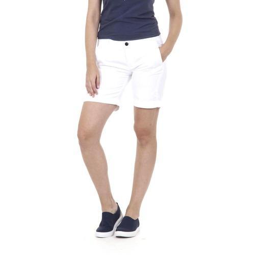 White 27 US - 36 EUR Fred Perry Womens Shorts 31502641 3400