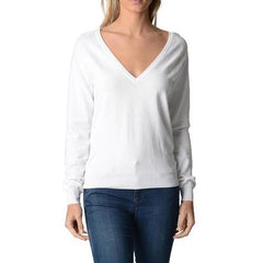 White L Fred Perry Womens Sweater 31402113 9100