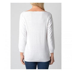 White S Fred Perry Womens Sweater 31432028 9100