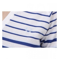 Striped M Fred Perry Womens Sweater 31412155 0032