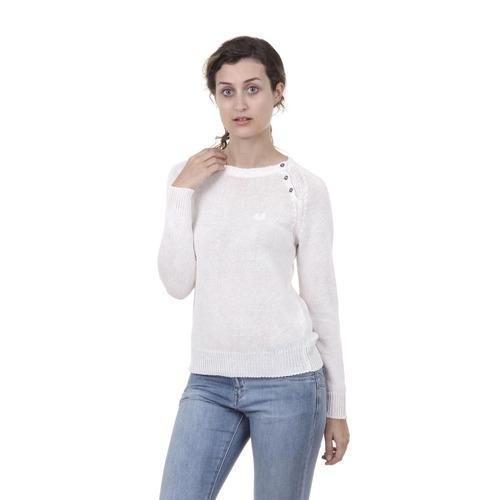 White S Fred Perry Womens Sweater 31472002 0199