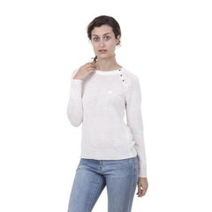 White S Fred Perry Womens Sweater 31472002 0199