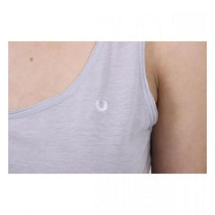 Light Grey S Fred Perry Womens Top 31022163 0101