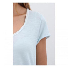 Light Blue S Fred Perry Womens T-Shirt 31052004 0163