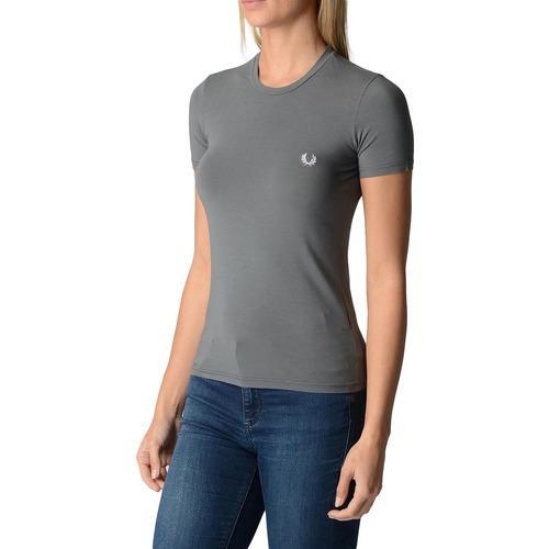 Grey XL Fred Perry Womens T-Shirt 31032160 0120
