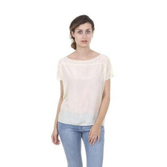 Beige S Fred Perry Womens T-Shirt 31202493 0321