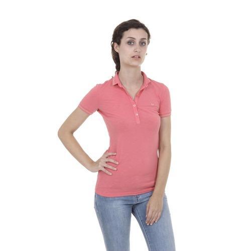Pink S Fred Perry Womens Polo 31032253 0035
